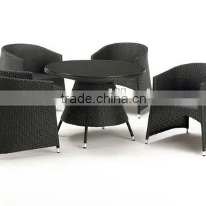 Granco KAL071 Garden Round Rattan Dining Set thumbnail-1