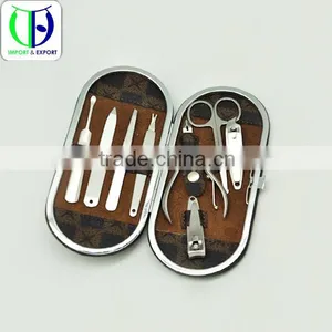 OEM/ODM High Qulaity Silver High Class Manicure Set/Manicure Kit/Nail Spa/ Pedicure Set thumbnail-4