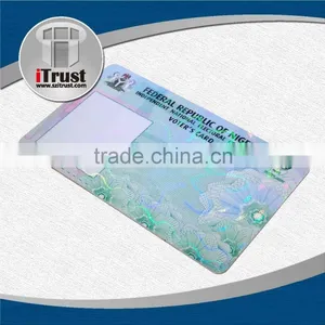 Custom Transparent Hologram Overlays for id Cards Holographic Overlay for Pvc Cards thumbnail-5