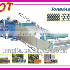 Plastic Machine PE Plastic Rigid Net Geonet Machine thumbnail-1
