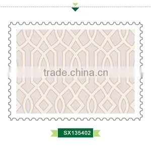Hot Sale Printed Yarn Wallpaper, American Bold Floral Wall Covering for Home Deco , Decor Wallcovering Roll thumbnail-3