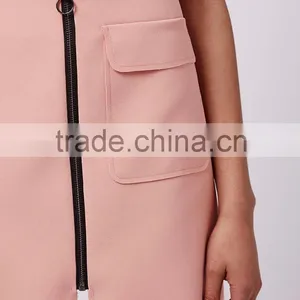 the Pink Chain Split Skirt thumbnail-1