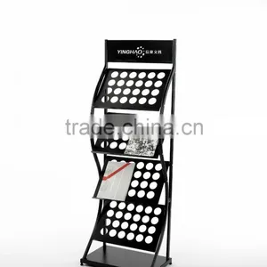 High Quality Cheap Price Wrought Iron Bookshelf thumbnail-3