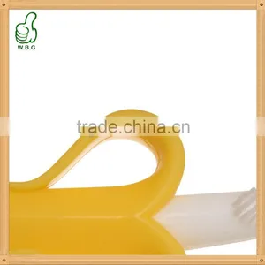 Soft Banana Silicone Baby Teether for Biting thumbnail-1