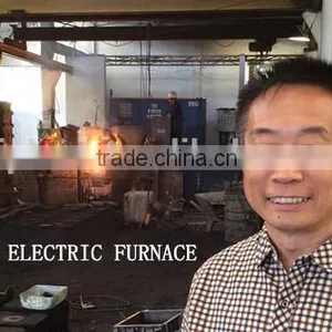 Colombia Clinet 2 Ton Melting Furnace Work Site thumbnail-1