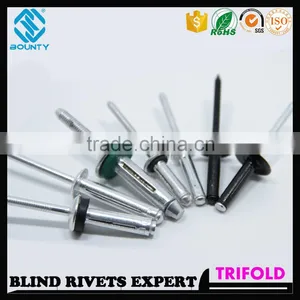 HIGH QUALITY FACTORY L/F HEAD TRI-FOLD BLIND RIVETS FOR GLASS CURTAIN WALL thumbnail-3