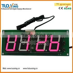 1.5 Inch LED Small Digital Bus Clock thumbnail-2
