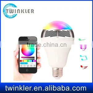Top Selling Products App Controlled Music Mini Bluetooth Speaker With Led Lamp thumbnail-1