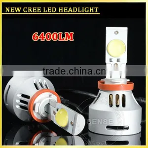 2014 Most Brightness High Power H11 Canbus Led Error Free Crees 3200lm Led Headlight thumbnail-1