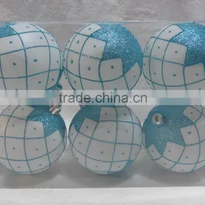 80MM Festival Decorative Transparent Christmas Ball thumbnail-2