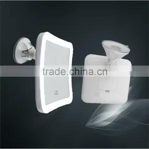 Led Makeup Mirror Square Suction Wall Lighted Swival Mirror With Led thumbnail-1