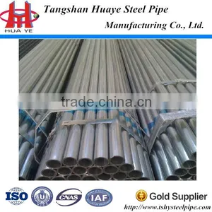 Structural Steel Erw Hot Dipped Welded Galvanized Round Section Tube/pipe thumbnail-4