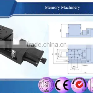 Black Anodized Aluminum Alloy Electric Lab Jack,, 10 mm Travel thumbnail-1