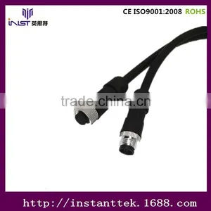 INST M12 180degree Screw Mating Sensor (Molded With Cable) Connector thumbnail-3