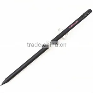 Natural Wood Pencils in Black Wood Pencil thumbnail-5