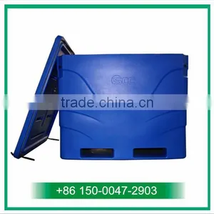 600L Size LLDPE+PU Insulated Cooler for Fish Cooling (by Four Side Forklift ) thumbnail-2