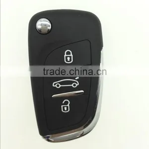 Peugeot&Citroen 01f003a Remote Car Key, Can be Folding, 3 Buttons thumbnail-1