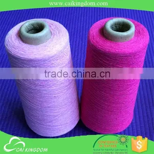 Trade Assurance Knit Cotton Yarn Colors Open End Recycled 2 Ply Cotton Yarn for Knitting Bed Sheet thumbnail-3