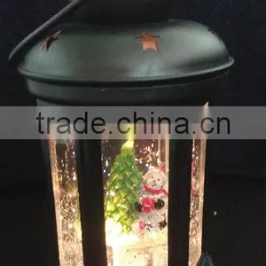Water Swirling Led Christmas Lantern Light Baterry Operated thumbnail-1