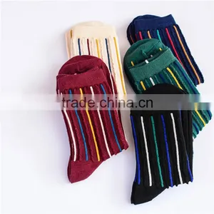 Simple Stripe Socks Wool Socks Sports Socks Street Fixedgear Socks thumbnail-4