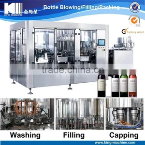 Automatic Vodka / Alcohol Bottle Filling Machine / Line thumbnail-1