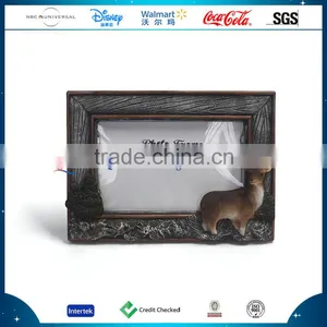 Retro Deer Picture Photo Frame Resin Crafts For Sale thumbnail-1