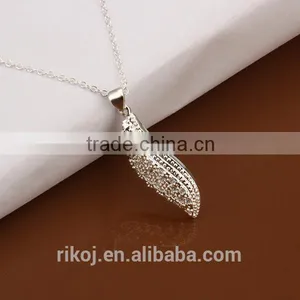 2015 Solid 925 Sliver Plated Fashionable Rhinestone Bridal Jewelry thumbnail-3