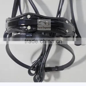 Leather Horse Bridle. thumbnail-3