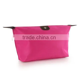 Microfiber With Zipper Cosmetic Bag thumbnail-3