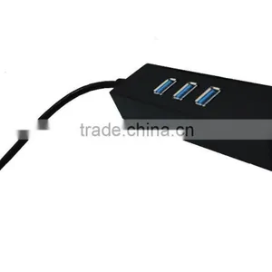 USB3.1/Type-C to USB3.0 Adapter Connector Hub 2pcs/lot 3 * USB3.0 Ports And1* Lan Port for Macbook Chromebook thumbnail-4