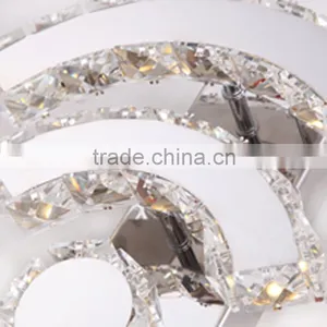 Wifi Design 220V LED Wall Lights K9 Crystal Decorative Wall Lamp thumbnail-5