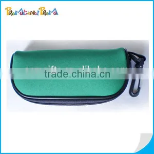 Custom Neoprene Eyewear Case Sport Boating Sunglasses Holder Pouch With Carbiner thumbnail-1
