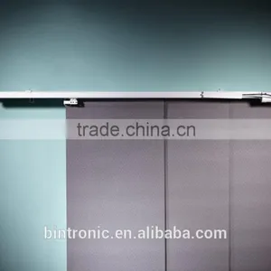 Bintronic Functional Electric Curtain System Of Panel Track Electric Room Dividers thumbnail-5
