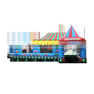 Rainbow Fun Fair, Inflatable Amusement Park for Sale thumbnail-1