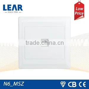 N6 Series Wall Switch 1 Gang Data Socket thumbnail-1