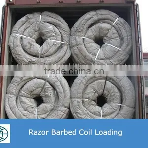 Concertina Galvanized Razor Barbed Wire Coil Fencing thumbnail-5