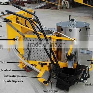 2016 Popular TW-V Self-propelled Raised-type Pavement Marking Machine thumbnail-2