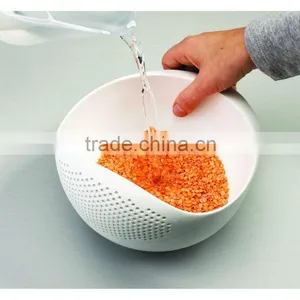 Multi-Function Bowl With Integrated Colander thumbnail-1