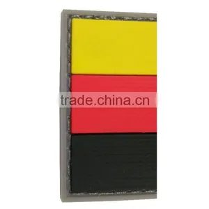 Country Flag Rubber Patch PVC Patches With Tight Backing thumbnail-4