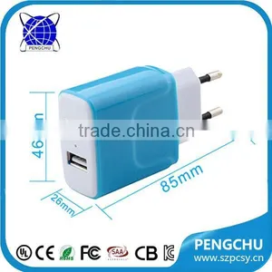 Wholesale Mini Usb Wall Charger 5v 2.4a 2ports for Mobile Phone thumbnail-2