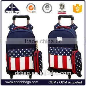 Enrich Cartoon Design Kids Trolley School Bag With Wheel Quality Choice Most Popular thumbnail-2
