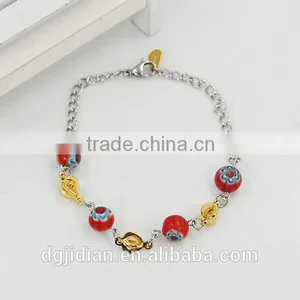 Latest Design Fashion Stainless Steel Jewelry Beautiful Women Bracelet Nice Lady Bangles Manufacturer thumbnail-6