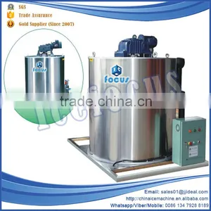 Commercial Cheap Ice Machine Used in Concrete Mixing Works With Flake Ice thumbnail-5