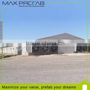 Environmental Controlled Automatic Prefabricated Poultry House thumbnail-1
