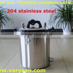 24Liters XFS-280B Stainless Steel Portable Autoclave Sterilizer Sterilization Pressure-cooker thumbnail-4