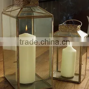 Moroccan Brass Lantern thumbnail-1