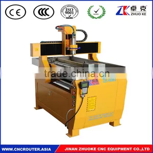 DSP Control Small Metal Wood CNC 4 Axis 6090 With 2200W Stainless Steel Water Slot Rotary Axis X(600MM)*Y(900MM)*Z(150MM) thumbnail-1