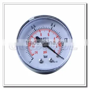 High Quality Bottom or Back Connection Negative Pressure Gauge Manufacturer thumbnail-4
