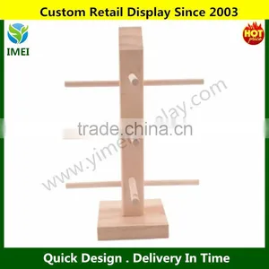 Wood Sunglasses Rack Holder Glasses Display Stand 3 Layers YM1-735 thumbnail-1
