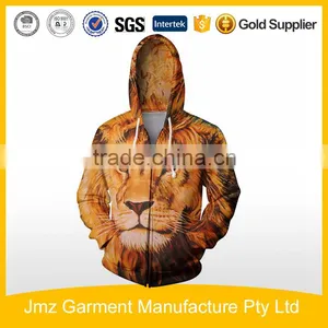 NEW DESIGN OVER PRINTING TIGER 3D HOODIES thumbnail-1